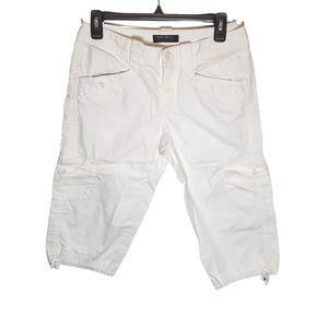 White Cargo pants by Eddie Bauer